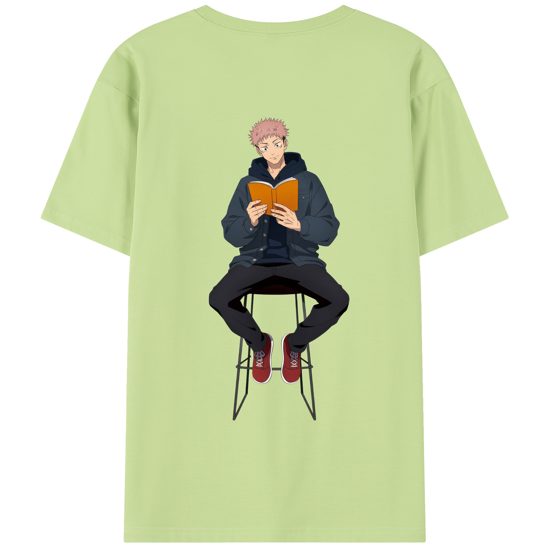 （画像用） 呪術廻戦 Jujutsu Kaisen 綿100％半袖Tシャツ（背面プリント）